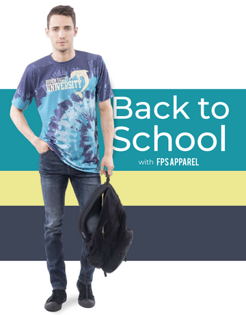 Color blocking, Tie Dye and more! Our take on the biggest trends for back to school 2021.