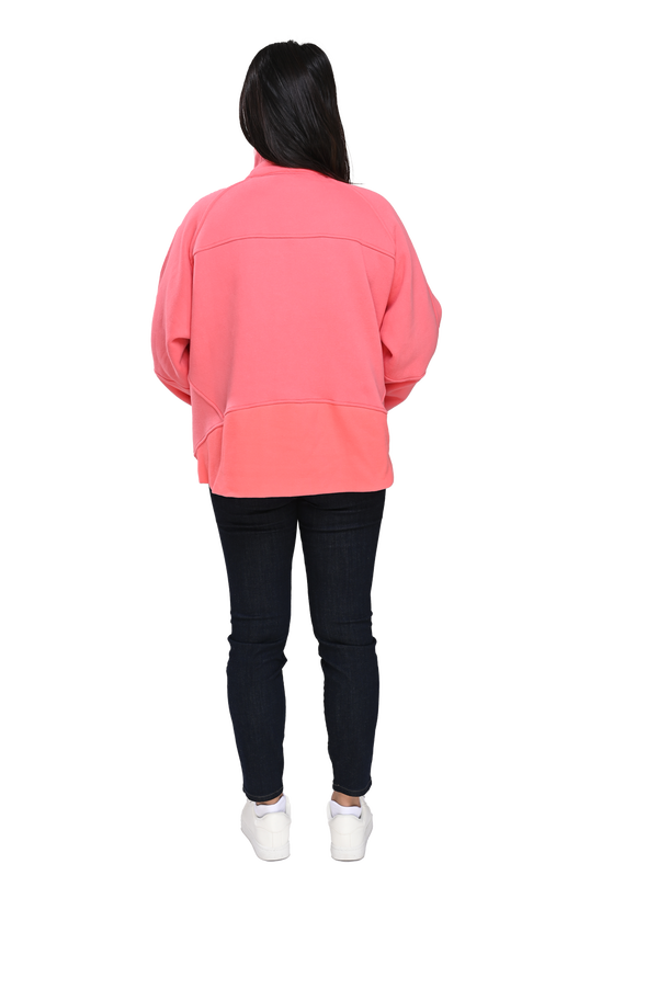 Ladies Scuba Oversized Half Zip (QZ100-C)