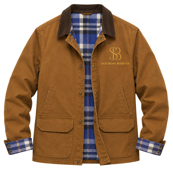 Flannel Lined Utilty Jacket (FLJ100)