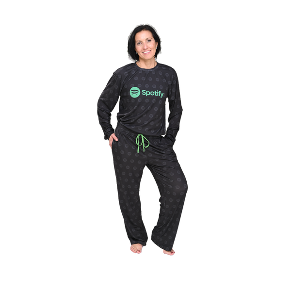 Allover Print Long Sleeve Lounge Set (SLS100)