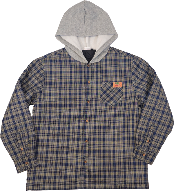 Flannel Hooded Shacket (FHSH100)