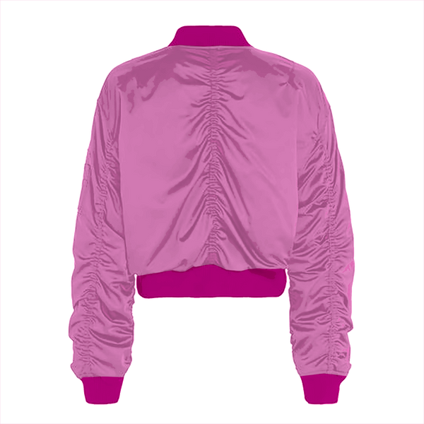 Ladies Classic Satin Bomber Jacket (CBJ200S)