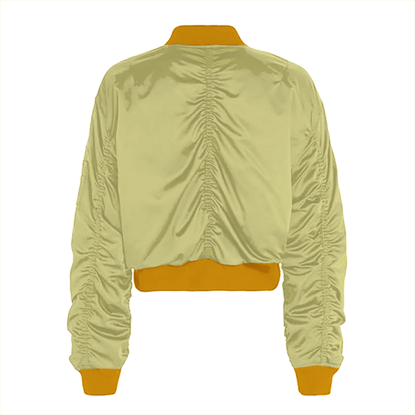 Ladies Classic Satin Bomber Jacket (CBJ200S)