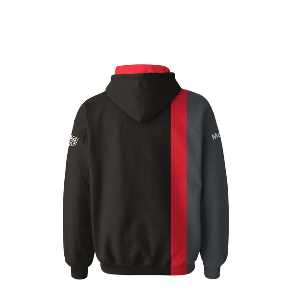 Color Block Cotton/Spandex Pullover Hoodie (CBHC100)