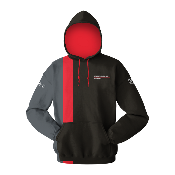 Color Block Cotton/Spandex Pullover Hoodie (CBHC100)