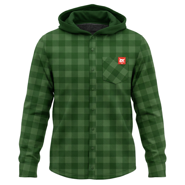 Flannel Hooded Shacket (FHSH100)