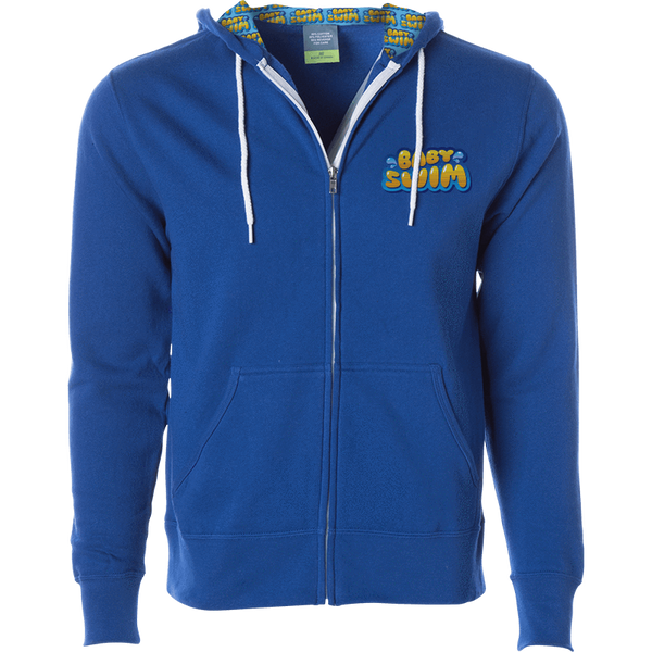 Independent Trading Contrast Draw Cord Full Zip (AFX90UNZ)