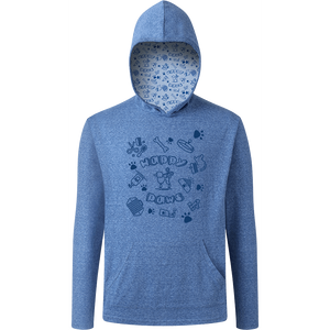 Hoodie with design on hood online