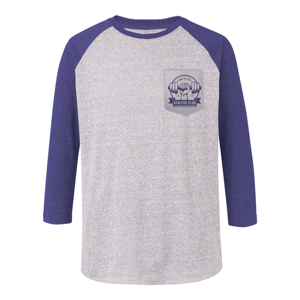 Triblend Baseball Tee (BT1737)