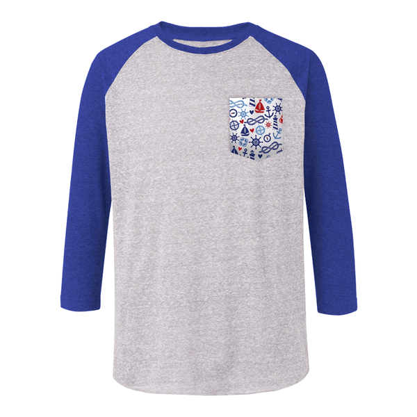 Triblend Baseball Tee (BT1737)