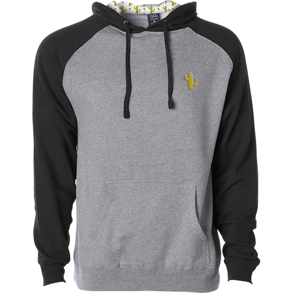 Independent Trading Two-Tone Raglan Pullover (IND40RP)