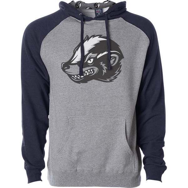 Independent Trading Two-Tone Raglan Pullover (IND40RP)