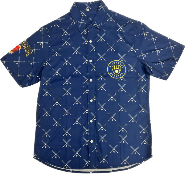 Lightweight Woven Camp Shirt (BD300) - Random Sample