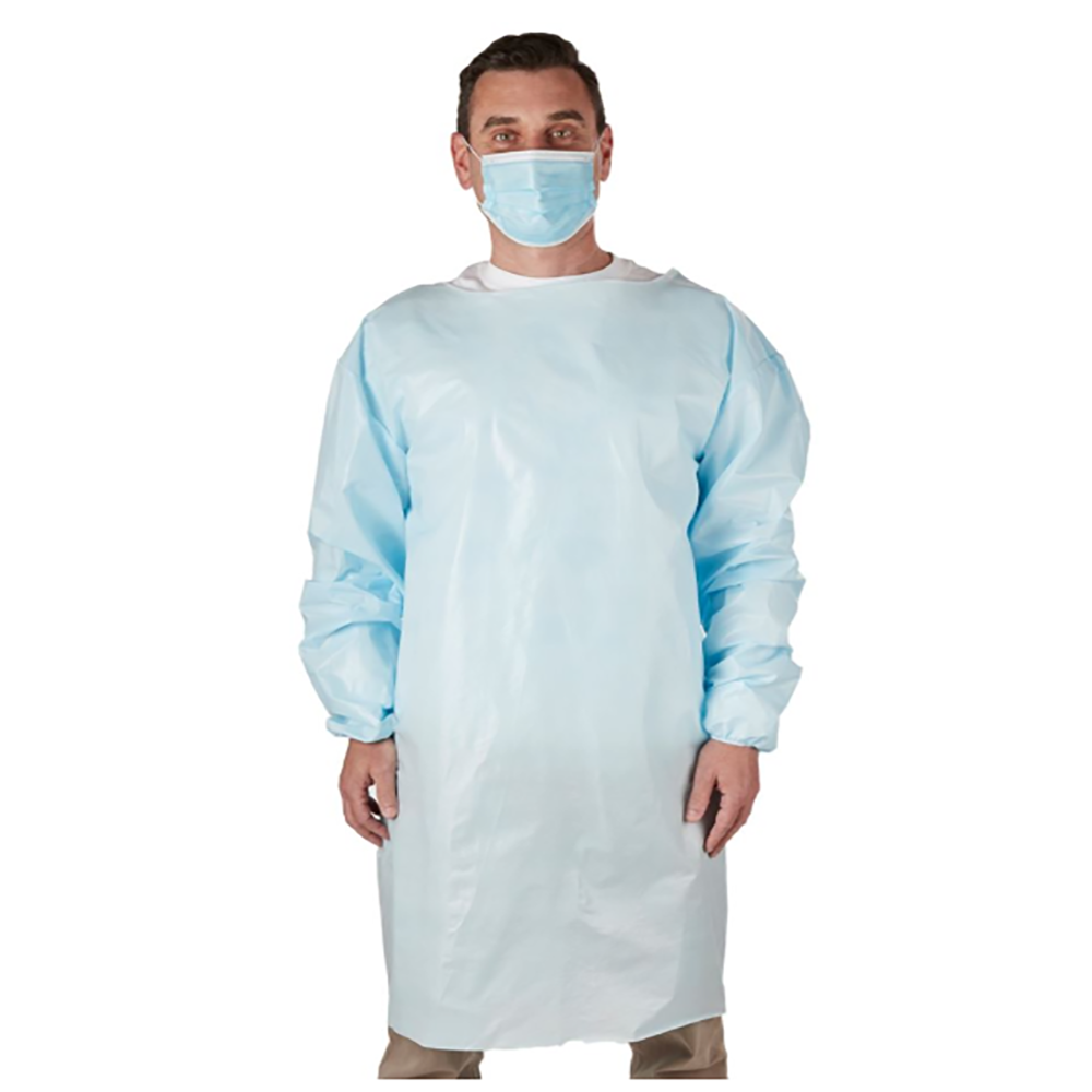 SMS Surgical Gown Yellow Isolation Gown for Casualty Wards