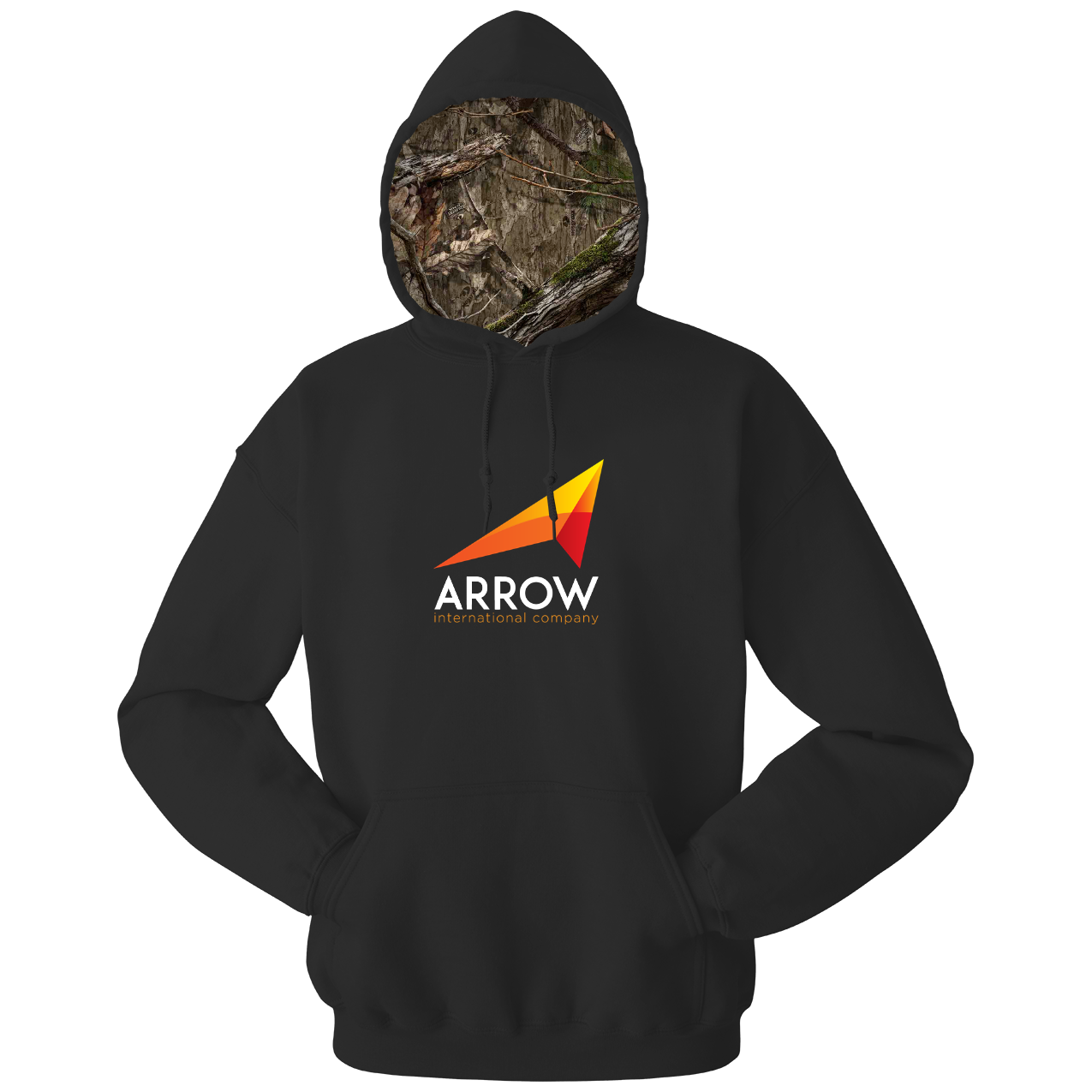 Black mossy oak 2024 hoodie
