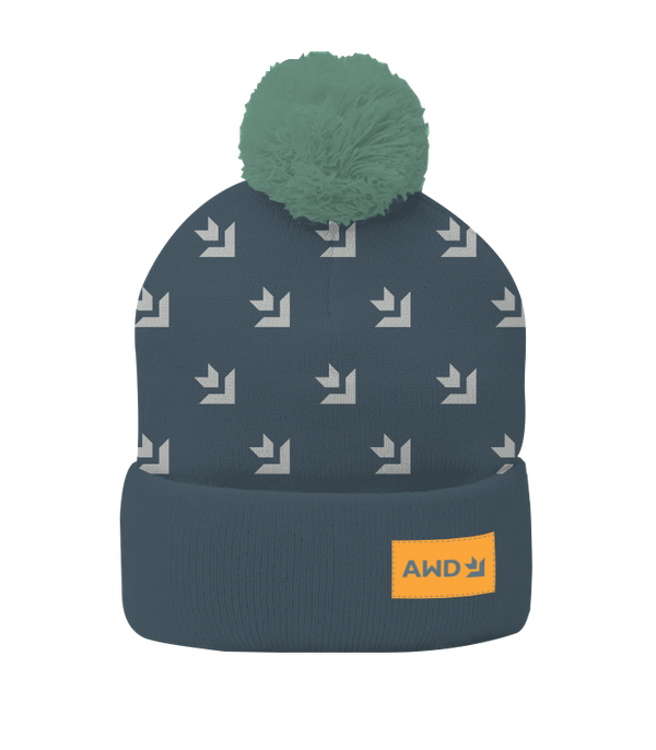 The Knit Beanie with Pom (PPB100)