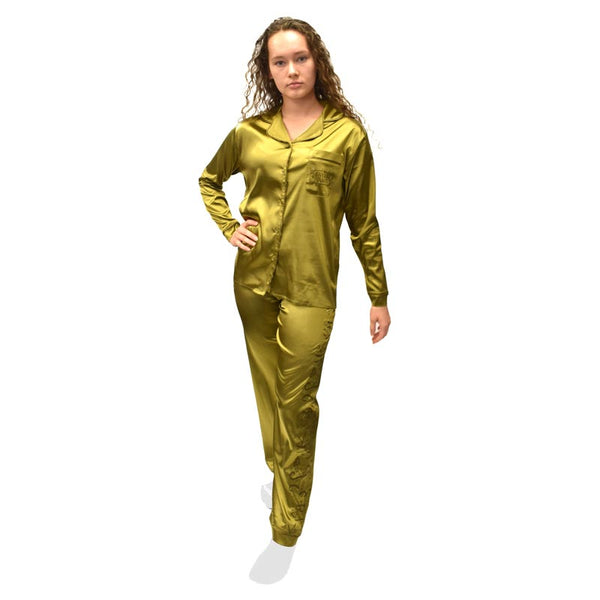 Classic Long Sleeve Satin Lounge Set (PJL101-S)