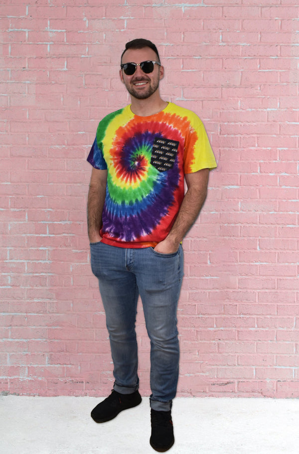 Pride Tie Dye Pocket Tee (PT100-PD)