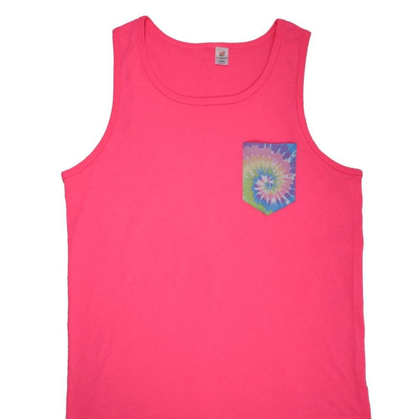 Pride Pink Pocket Tank (CT153-PD2)